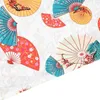 Naczynie obiadowe japońskie tkaniny do wielokrotnego użytku Bento dekoracyjna torba na posił