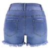Dames jeans zomer casual gescheurde denim Jean shorts hoge taille noodlijdende rekbare hete korte jeans