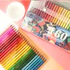 Pencils Brutfuner 48/72/120/160/180 Colors Professional Oil Color Pencils Set for School Artistic Color Lead Draw Sketch Art Supplies