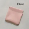 Borse da stoccaggio 2 pcs borsetta in pelle PU multifunzionale per sacchetto di rossetto portatile impermeabile