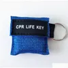 Защита для лиц Оптовая CPR Реа также Mask Mask Emergency Shield Первая помощь для оказания медицинской помощи офис оказания внедрения школы Busin Dhtip