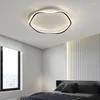 Luci a soffitto 2024 Lampada camera da letto in stile Simple Modern LED LAMPARE LED MASTER MASTER CREATIVE INS VENTO