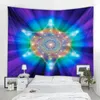 Tapisserier Mandala dekoration hängande trolldom astrologi tapestry boho hippie sovrum