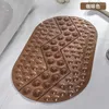 Tappetini da bagno per la doccia non slip-mat-clushera rotonda silicone in PVC SCALLO-POINT-PAD PAD SCARI