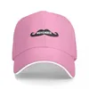 Ball Caps Movember Baseball Cap Custom Hat Black Female Men's