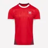 2024 Kit infantil de Jerseys de futebol da Suíça 24 25 Xhaha Embolo Okafor Sow Shaqiri Eedi Seferovic Omlin 2023 Camisas de futebol suíço