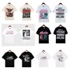 Meichao Instagrams Ten sam hellstar retro print krótkie rękawy Summer High Street męskie i damskie luźne zwykłe czyste bawełniane koszulki Trendy