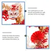 Decoratieve bloemen Chinese jaar Lantaarn Festival Krans Delicaat decor ornament raam hangende buiten decoratie hanger huishouden