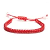 Charm Bracelets Lucky Red Thread Bracelet For Women Men Handmade Adjustable Braided Braslet The Birth Year Brazalete 3 Styles Armband Dhzm2