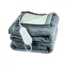 Blankets Security Plush Electric Blanket Bed Thermostat Mattress Soft Heating Warmer Heater Carpet 1.3 1.6