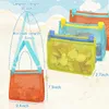 2022New Beach Toys Mesh Bags Kinderschalen -Aufbewahrungstaschen Poolbeutel Strandspielzeug Jungen und Mädchen Schwimmzubehör