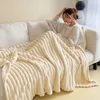 Ins Simple фланелевая одеяло с твердым цветом Пушистые одеяла диван весенний теплый кровать крышка самолета.
