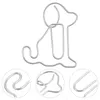 Frames 50 pc's paperclip kantoorbenodigdheden bestandsclips bladwijzer paperclips metaal klein delicaat