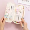 Tassen potlood kisten grote capaciteit schattige organisator pen box zak zak kawaii voor meisjes terug naar schoolbenodigdheden Koreaans Japans briefpapier