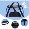 Dog Apparel Pet Bag Wear-Resistant Cat Backpack Portable Crossbody Breathable Plastic Mesh