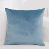 2024 Coushion Coushion Velvet Pillowcase وسادة ملونة صلبة ديكور أريكة رمي الوسائد غرفة وسادة تغطية الجملة 60x60 مخمل