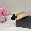 Real Leather Ballet Flats Fashion Ladies Bowtie Decor äkta läderklänningskor Ny helt kvinnliga bekväma loafers sapato