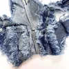 Shorts pour femmes 24 sexy taille ultra basse évider denim jeans côté lacets trou attaché court feminino