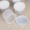 Storage Bottles Containers Container 6Pcs 250Ml Capacity Wide Mouth Plastic Empty Cosmetic Jars Bottle Lids