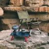 Möbler Pacoone Camping Mini Portable Foldbara bord för utomhuspicknickgrillturer Turer Tabelleris Ultra Light Folding Computer Bed Desk