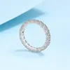 Кластерные кольца Pubang Fine Jewelry Solid 925 Серебряное серебря