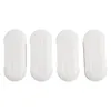 Couvre-siège de toilette 4pcs pare-chocs de salle de bain remplacement de tampon de salle de bain