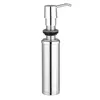 Dispensateur de savon liquide Refipillable léger avec un plat à main de pompe en acier inoxydable pour la cuisine de la salle de bain