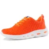 Chaussures orange décontractée Air Air Mesh Sneakers respirant Chaussure Femme Sport Plateforme de Sport Lentraies Trainers Chaussures pour femmes Zapatos Mujer