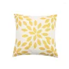 Pillow Simple Geometric Pattern Cover For Refreshing Summer Car Office Home Linen