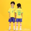 Ensembles de vêtements 2023 Brazils Équipe nationale Maillots de football Germanys Espagne Portugal Japon Mexique Mexique South France Corée Baby Rompers Bo Drop Otayp