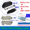 Polly DP-9 Battery Case 36V 48 В 52 В пустую коробку FIT 91PCS 18650 Клеток Никель-стрип