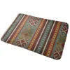 MARPETER KILIM I TEAL Mustard och Red Entrance Door Mat Bath Rug Supermoto Supermotard Motocross Moto Cross Supercross Enduro