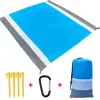 Tapis 2m * 1,4 m / 2 * 2,1 m de couverture de plage imperméable