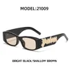 مصمم نظارات شمسية مصمم للنساء نظارة شمسية نظارة شاطئية شاطئية في الهواء الطلق لرجل مزيج اللون الحدود الرقيقة UV400 جيدة لطيفة