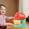 Kök spelar mat lek hus frukt maskin mixer barn modell leksak kök apparater små mini mixer 2443