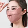 Банданас маска хлопковая мода лето Тонкое 3D солнцезащитное крем