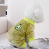 Psa odzież Peżamas WITRPOOF CAT Ubrania na czteronożne piżamę Koreks Wzór owocowy Anti-Deform Costume