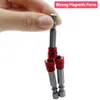 Bit magnétique Magnetic Bit Cross-tampon 1/4 pouce HONNE DE CONTREMPTION DE TOUGNEUR DE SHANK HEX POUR LA MOTEUR CONTRACTIF ELECTRIQUE