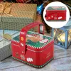 Storage Bottles Sugar Case Christmas Candy Containers Tin Tinplate Cookie Supplies Jar Holder Box