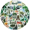 10/30/50st Natural Forest Series Stickers Outdoor Travel Beautiful Scenery Decals Sticker DIY Scrapbooking Phone Laptop Guitar