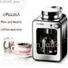 Coffee Makers Fully automatic coffee grinder 580ml coffee grinder bean dual-purpose 1 household coffee machine in the United States Y240403