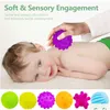 Inne zabawki kulki sensoryczne dla dziecka 6 do 12 miesięcy małe dzieci 1-3 jasny kolor teksturowany miękki kula