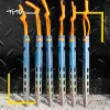 Shelter Tito Titanium Tenda Stake 6pcs/lotti colorati a forma di V un chiodo da campeggio esterno a forma di esterno con corda adatta a terra morbida