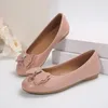 Casual Shoes Flats Bow Loafers Crystal Luxury Women Walking Sandals 2024 Summer Designer Brand Sport Mujer Zapatos