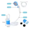 Tools Camping Shower Portable Electric Shower Pump IPX7 Waterproof & 5000mAh Rechargeable Battery Powered for Outdoor Pet Watering