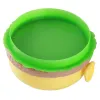 Hamburger Shaped Round Lunch Boxs For Kids Food Containers Bento Sushi Set Healthy Plastic Convenient Practical Food Box