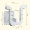 Kitchen Storage Bathroom No Punching Hook Strong Sticky Shoe Rack Wall Mounted Holder Trace Save Space For Restroom Toilet RE