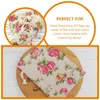 Aufbewahrungstaschen 10 PCs Valentinstag Geschenke Beutel Schmuck Draw String Sachet Hochzeit Souvenirs kleine Business -Baumwollbeutel