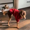 Hundkläder kläder husdjurskläder outfit chihuahua stor för valp hoodies hundar varma kläder kappa