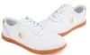 Skor EU34 ~ EU46 Kidsadult Cowhide Tai Chi Kung Fu Sneakers Wushu Taijiquan skor Martial Arts Shoes White/Black/Blue/Rose HQ0029